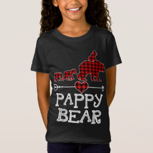 Camiseta Véspera de Natal da Família do Urso de Pappy Xadre