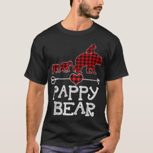 Camiseta Véspera de Natal da Família do Urso de Pappy Xadre