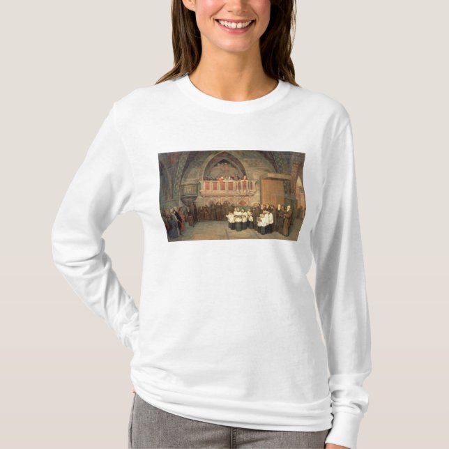 Camiseta Vespers na igreja de Francis de santo (Frente)