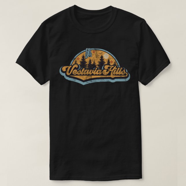 Camiseta Vestavia Hills, Alabama (Frente do Design)