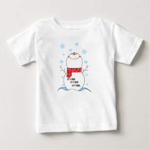 Camiseta Vestido de Babá com Babado