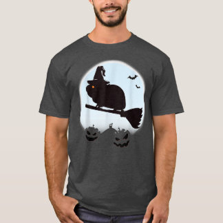Camiseta Vestido de Bruxa de Porco de Halloween para crianç