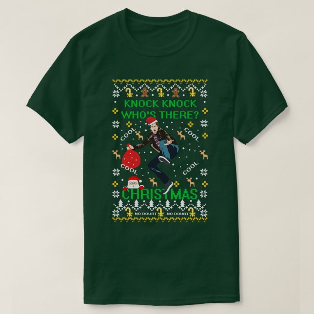 Camiseta Vestido de Natal Brooklyn 99 (Frente do Design)