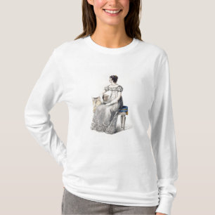 Camiseta Vestido de noite, placa de forma do Repo de