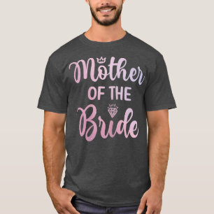 Camiseta Vestido de Noiva da Mãe da Noiva Mulheres Chuveiro