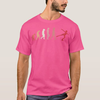 Camiseta Vestido de Patinação no Gelo Mulher Evolução Patin