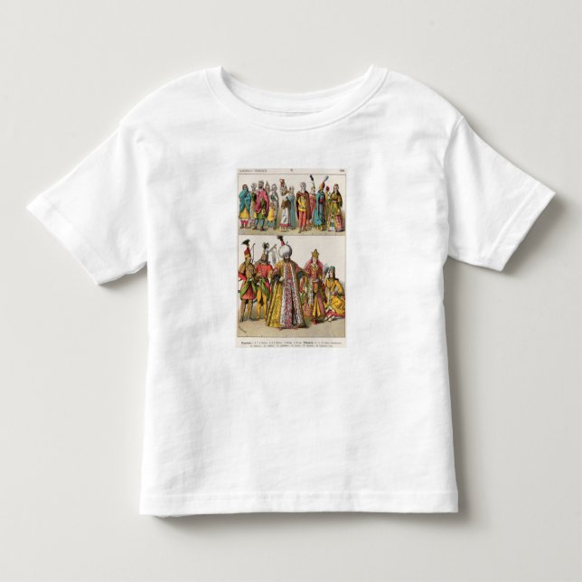 Camiseta Vestido do Moorish e do turco (Frente)