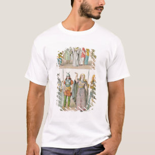 Camiseta Vestido dos Britânicos, do Gauls e dos alemães
