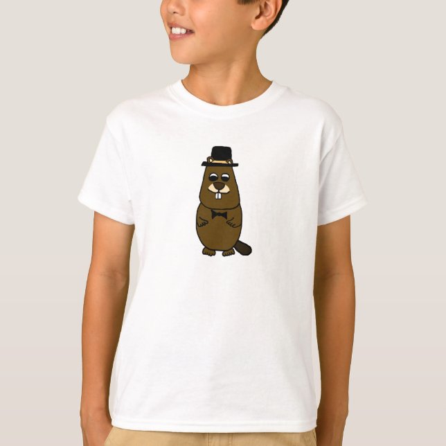 Camiseta Vestido Groundhog (Frente)