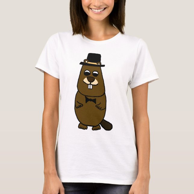 Camiseta Vestido Groundhog (Frente)