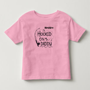 Camiseta Vestido Na Pesca De Pai Personalizada