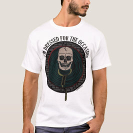 Camiseta Vestido Para O Crânio Da Ocasião