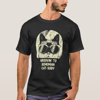 Camiseta Vestido Para Um Gatinho De Festa De Gato Sólido Da