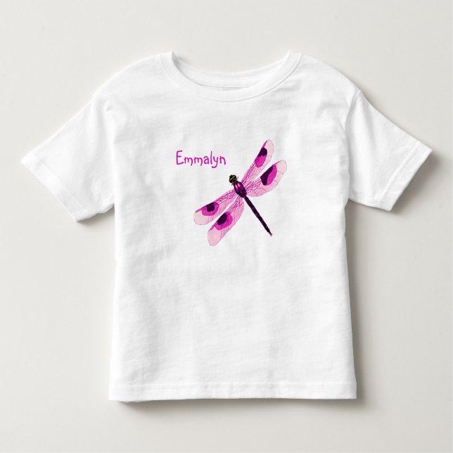 Camiseta Vestido Sensível, Sensível, Rosa Personalizado (Frente)