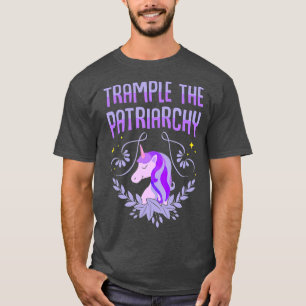 Camiseta Vestígio O Patriarcado T Unicórnio Amplia Femini