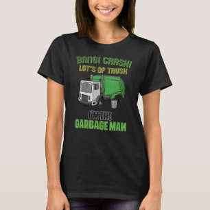 Camiseta Vestígios De Lixo Adultos Crianças E T