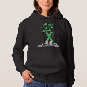 Camiseta Vestimos a consciência mental da borboleta verde