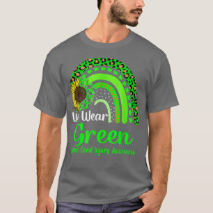 Camiseta Vestimos Lesão da Medula Verdes Sensibilização Arc
