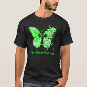 Camiseta Vestimos o Bumbum Floral de Sensibilização para a 