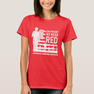 Camiseta Vestimos o Red Friday Soldier