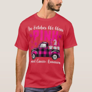 Camiseta Vestimos Rosa Em Outubro, Camisa, Gnomos De Caminh