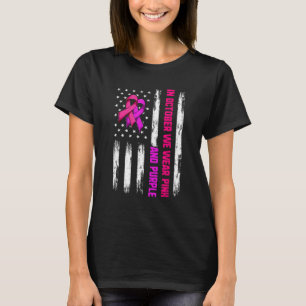 Camiseta Vestimos Roxo E Rosa Em Outubro, Camisa, Bandeira