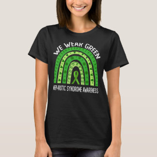 Camiseta Vestimos Verde Para A Consciência Da Síndrome Nefr