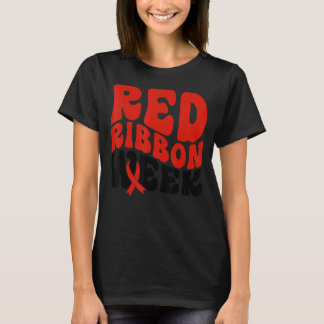 Camiseta Vestimos Vermelho para a Semana Vermelha da Fita S