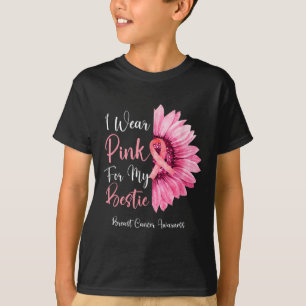 Camiseta Vestir Cor-De-Rosa Para A Minha Bestie Matriz Da F