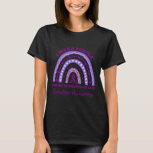 Camiseta Vestir Filha Roxa Na Lei De Sensibilização Para A