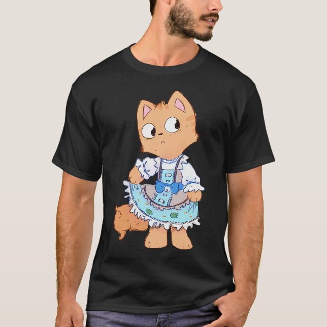 Camiseta Vestir Gato (Frente)