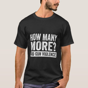 Camiseta Vestir Laranja Anti-Arma Como Mais Violência Contr