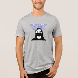 Camiseta Vestir um Estilo de Grafite de Máscara