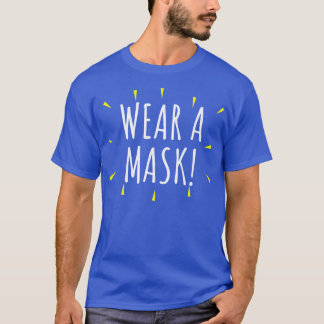 Camiseta Vestir uma máscara