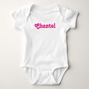 Camiseta Vestuário Baby Chantel