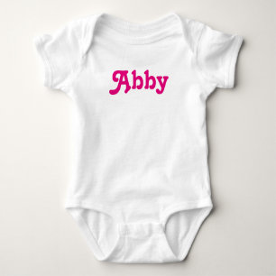 Camiseta Vestuário Bebê Abby
