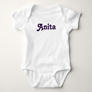 Camiseta Vestuário Bebê Anita