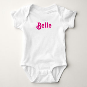 Camiseta Vestuário Bebê Belle