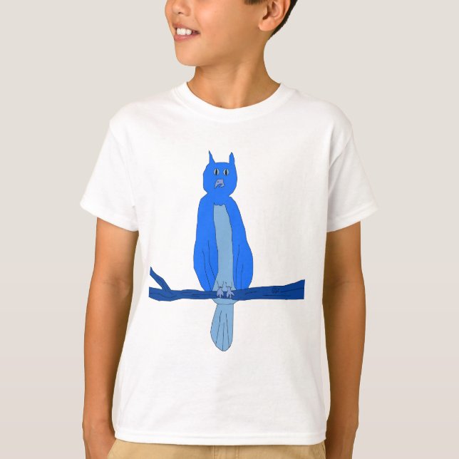 Camiseta Vestuário Blue Owl (Frente)