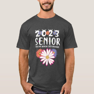 Camiseta Vestuário de amigo graduado sênior 2023