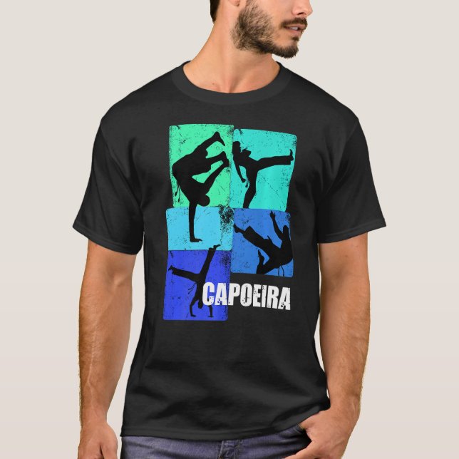 Camiseta Vestuário de Capoeira para Capoeirista Gear Capoei (Frente)