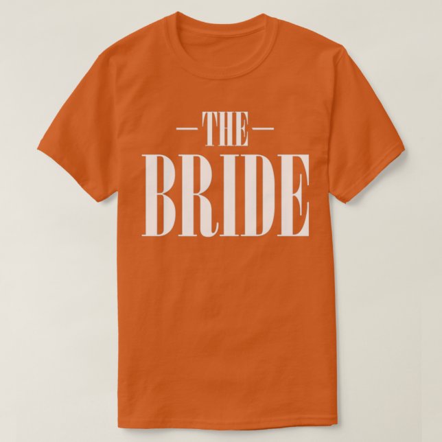 Camiseta Vestuário de Casamento (Frente do Design)