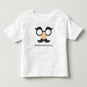 Camiseta Vestuário de Criança Divertida - Óculos Divertidos