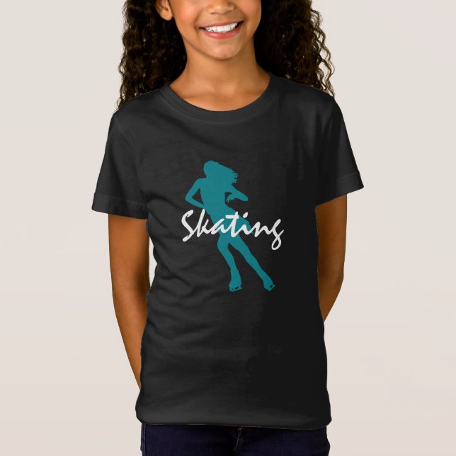 Camiseta Vestuário de Design de patinação (Frente)