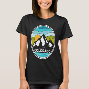 Camiseta Vestuário de ilustração ao ar livre colorido do Co