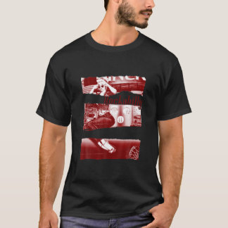 Camiseta Vestuário De Rockabilly Para Homens, Retro 50 Rock