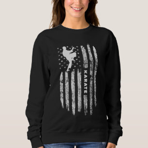 Camiseta Vestuário do American Flag Karate - Karateka Vinta