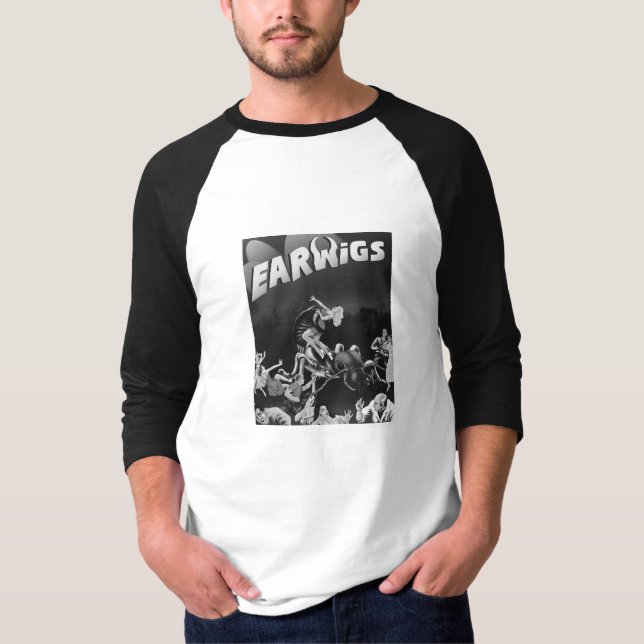 CAMISETA VESTUÁRIO DO HORROR DO EARWIG (Frente)