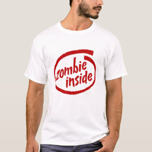 Camiseta Vestuário do Zombie Dentro Torn