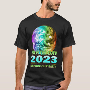 Camiseta Vestuário ecológico para o Dia da Terra 2023 Anniv